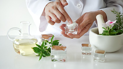 Gama analizowanych produktów kosmetycznych