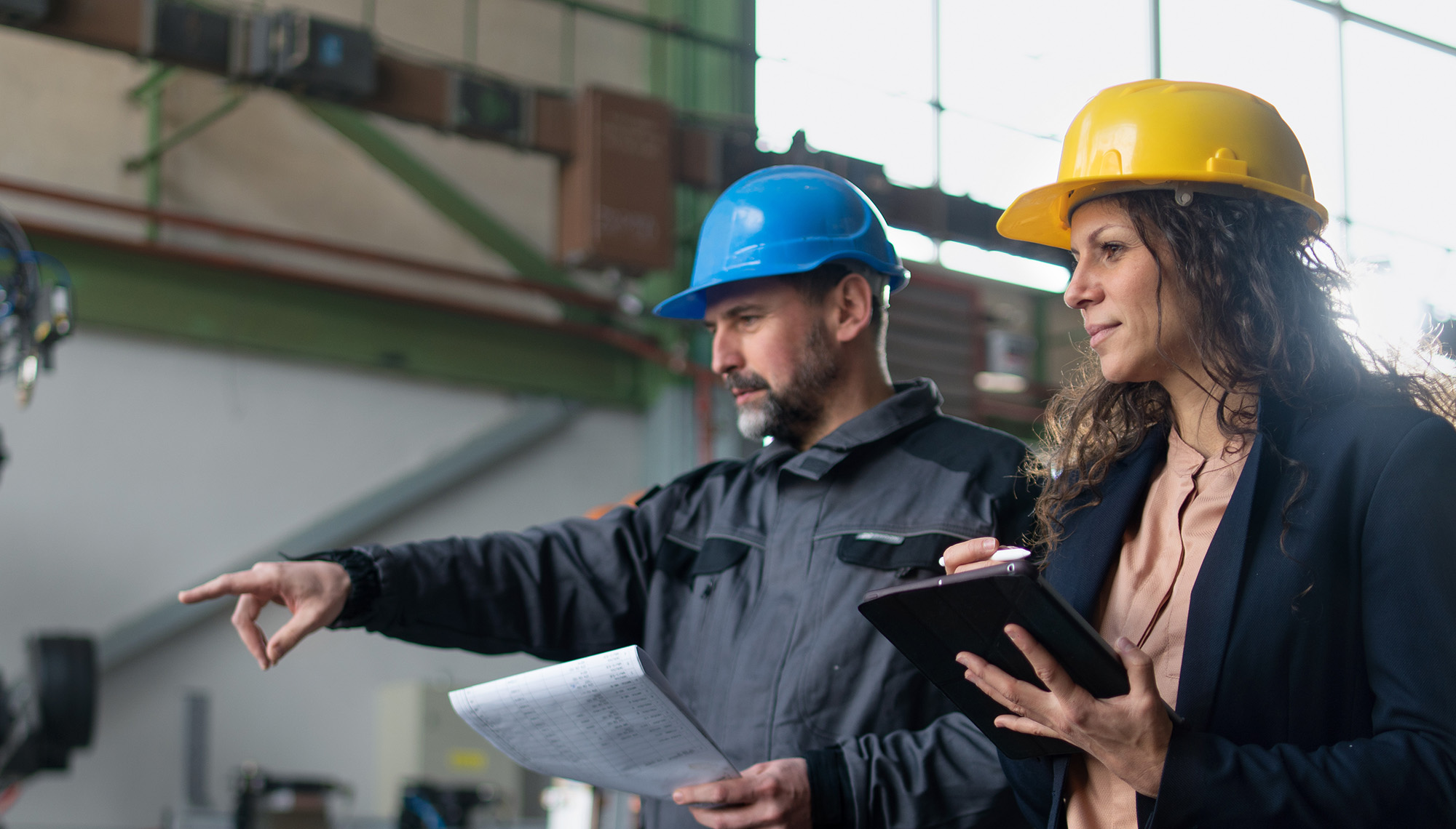 inspektorzy na miejscu