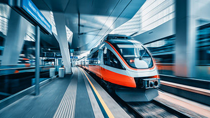 pociąg dużych prędkości