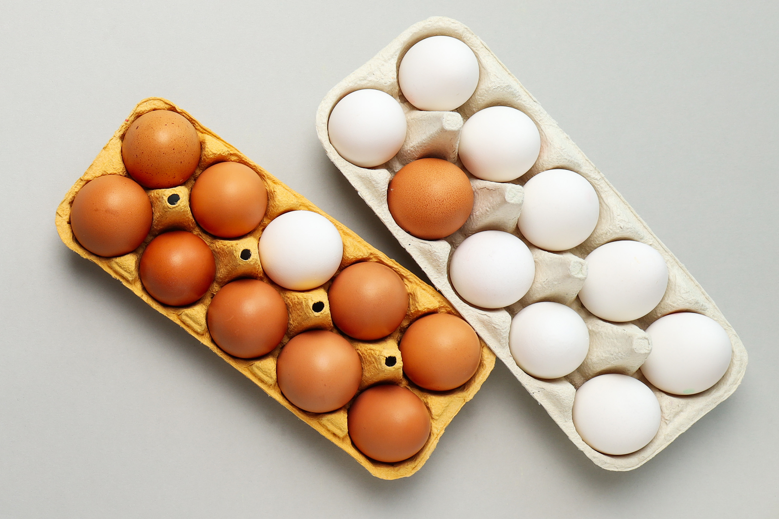 Eggs in box